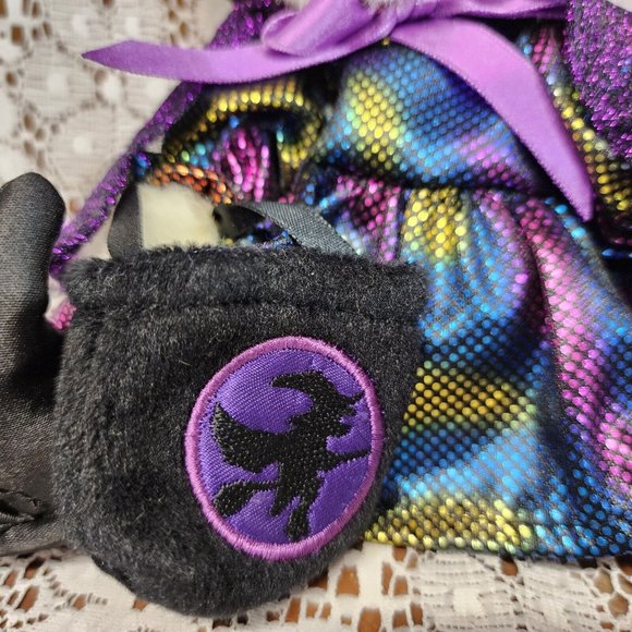 2004 Hugfun Intl Halloween Witch Trick Or Treat Teddy Bear Plush In Costume - Picture 5 of 8